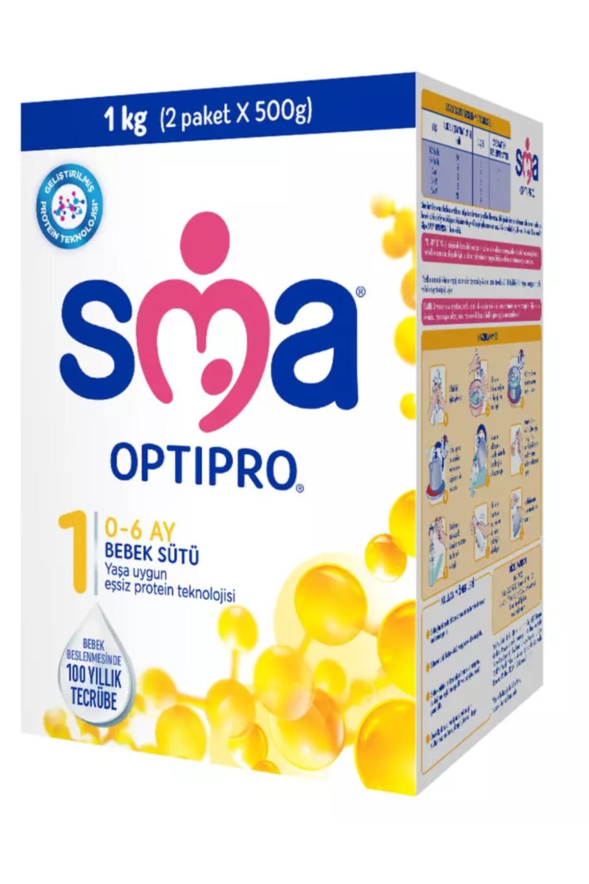 SMA Optipro 1 Bebek Sütü 1000 gr