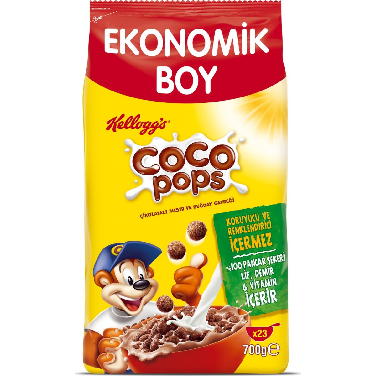 Ülker Coco Pops Kahvaltılık Mısır Gevreği 700 G