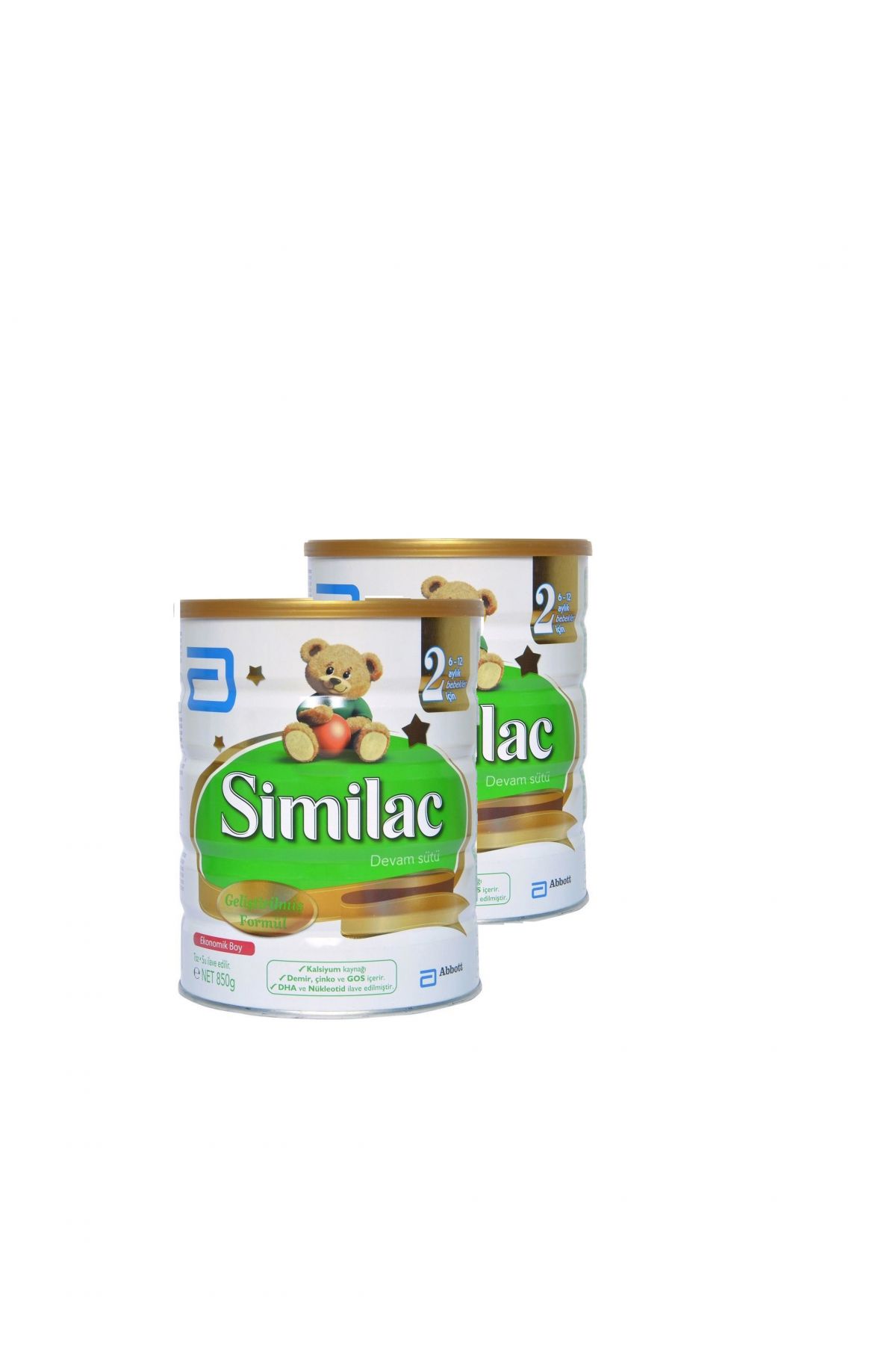 Similac Bebek Sütü 2 Numara 850 Gr X2