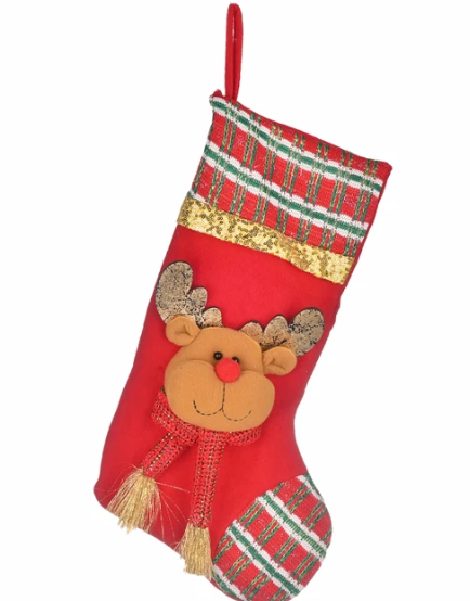 Karaca Home New Year Deer Yılbaşı Hediye Çorabı 47 cm 