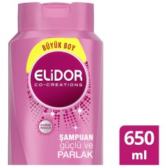 Elidor Güçlü ve Parlak Saç Bakım Şampuanı 650 ML
