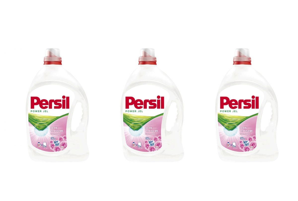 Persil Jel Sıvı Çamaşır Deterjanı Gülün Büyüsü  3'lü Set (99 Yıkama)