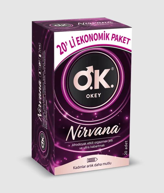 OKEY Nirvana 20'li Prezervatif